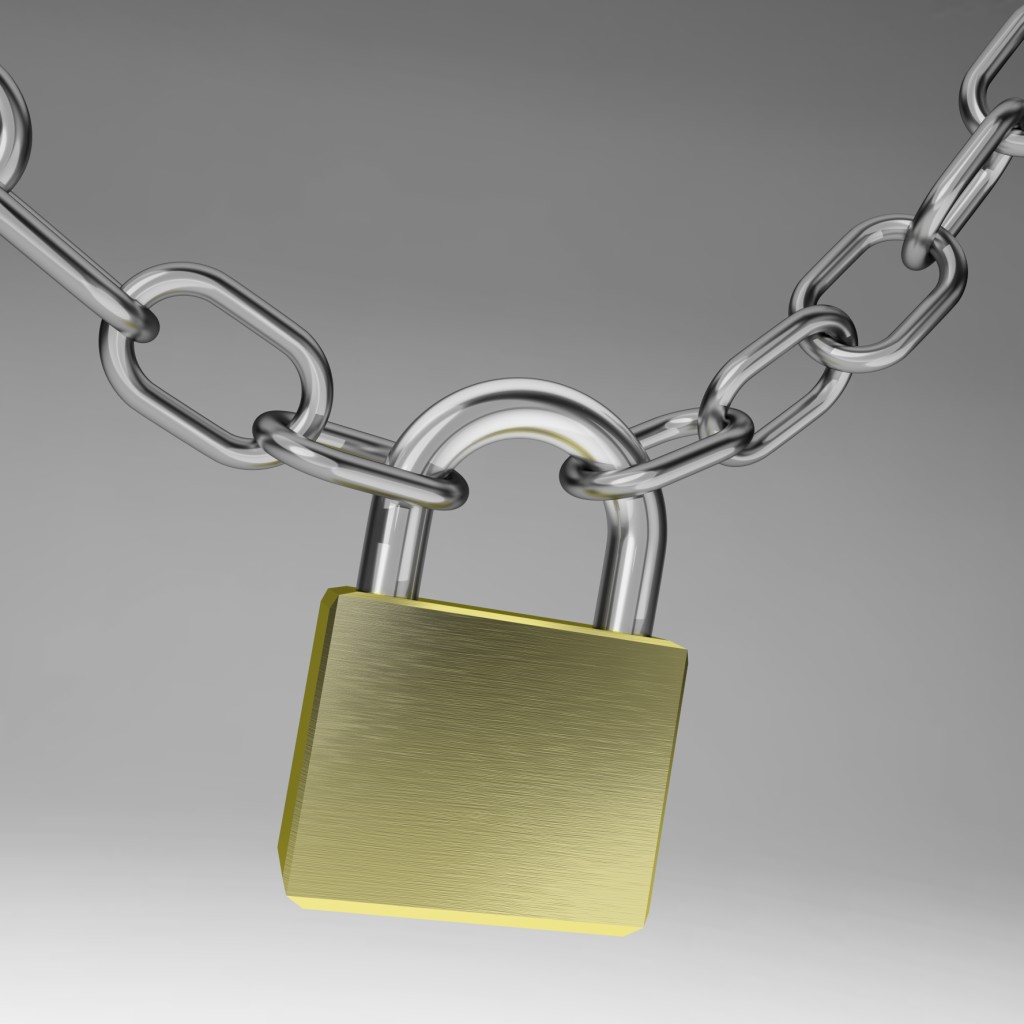 Lock and chains preview image 1